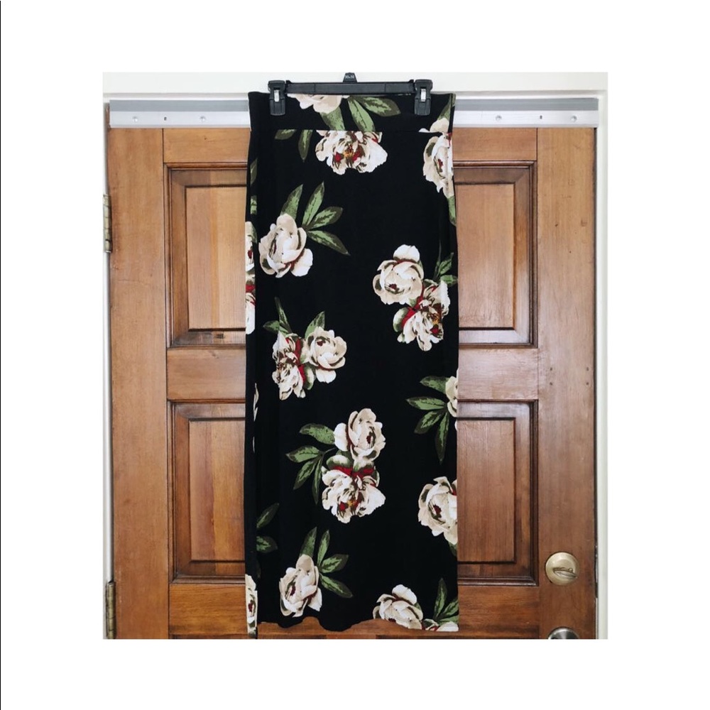 Floral Maxi Skirt
